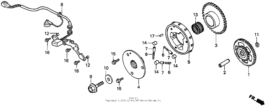 VF750CD Генератор