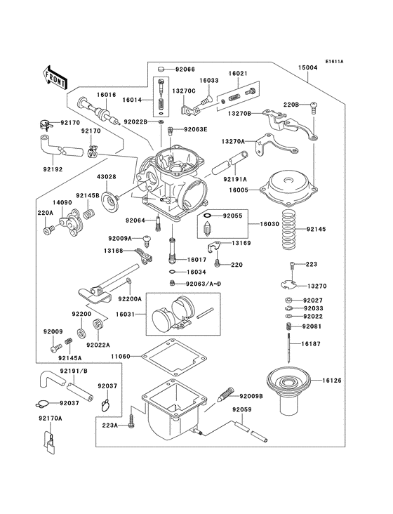 Carburetor assy