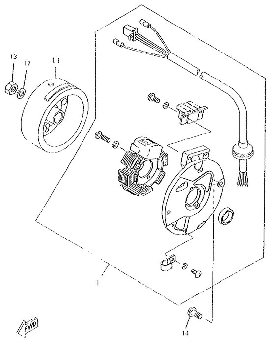 CW50RS Генератор