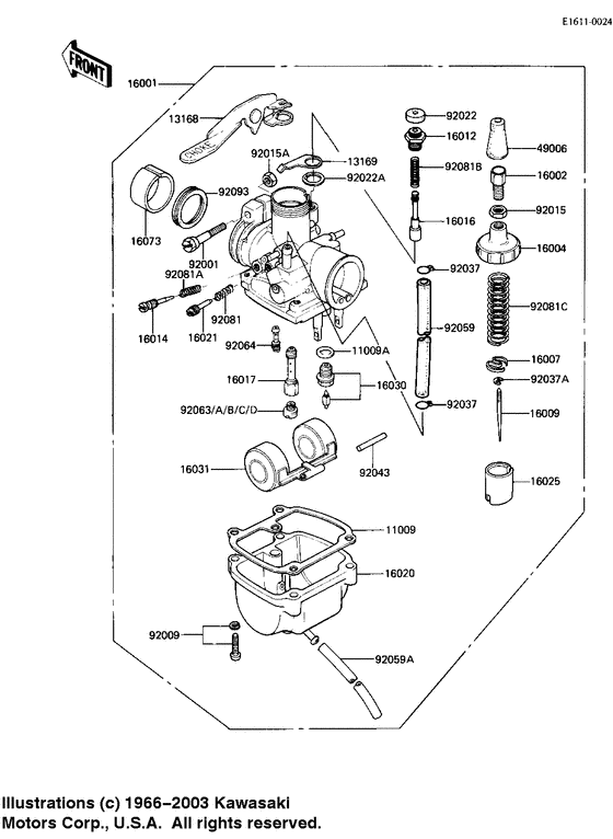 Carburetor assy
