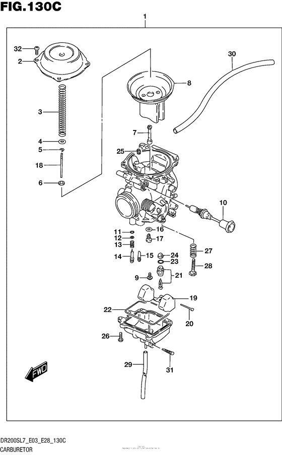 Carburetor (Dr200Sl7 E33)