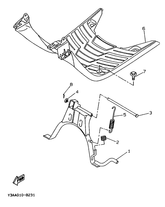 Stand. footrest 2
