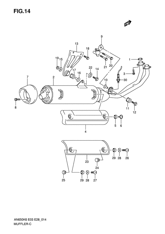 Muffler comp