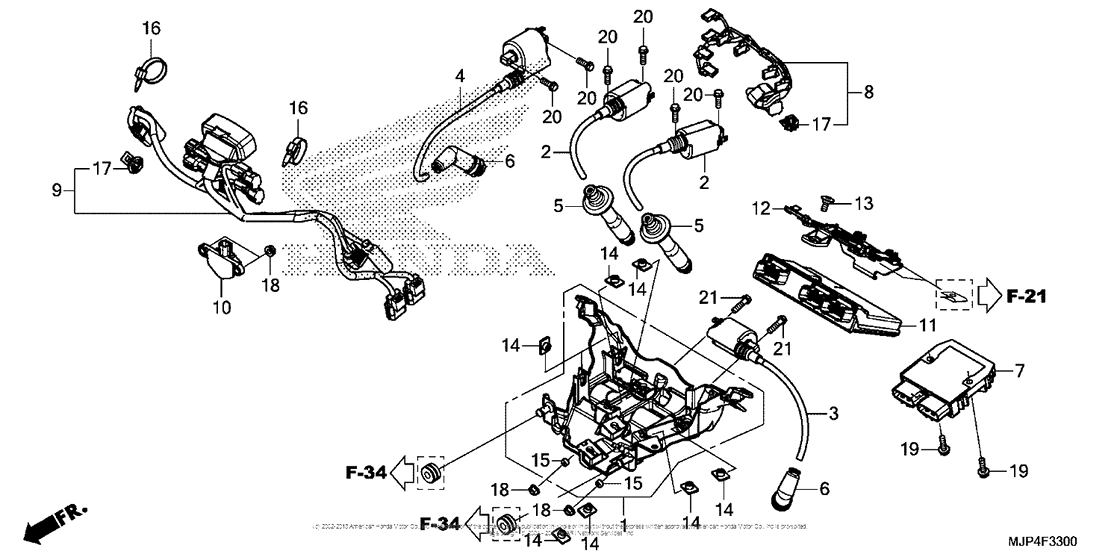 Sub Harness + Ignition Coil