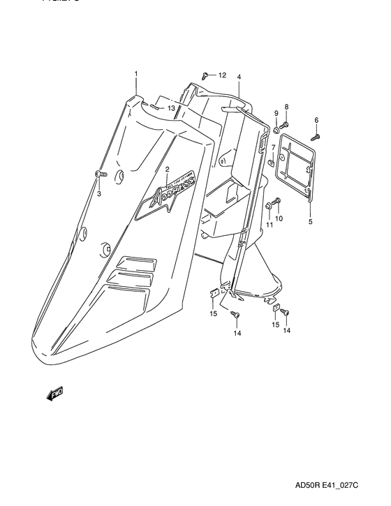 Front leg shield