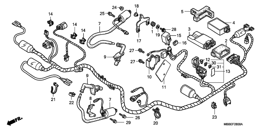 Harness wire