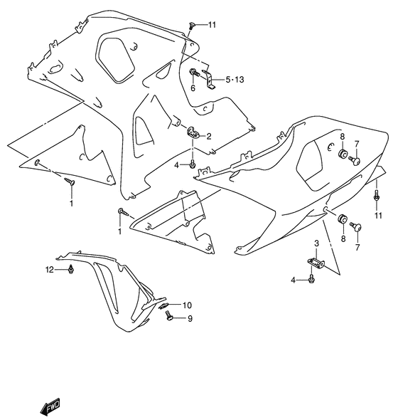 Installation parts