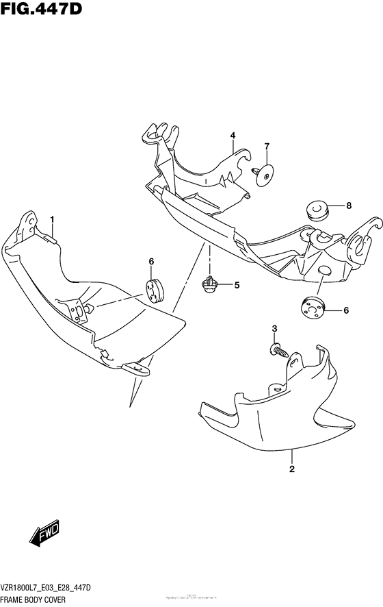 Frame Body Cover (Vzr1800Bzl7 E33)