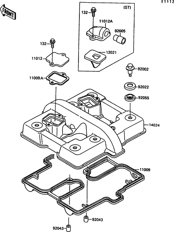 EN500 Крышка головки цилиндров