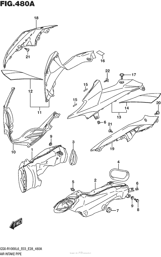 Air Intake Pipe (Ysf)