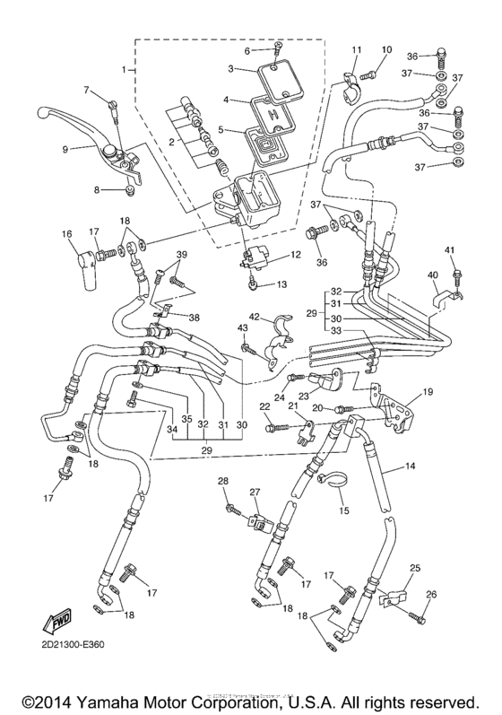 FJR13AEVC Главный тормозной цилиндр