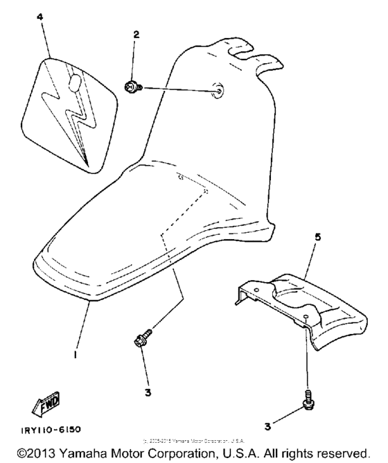 BW80U Переднее крыло