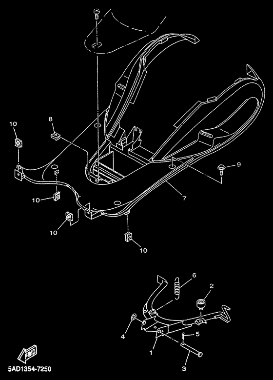 YN50 Base de reposapies