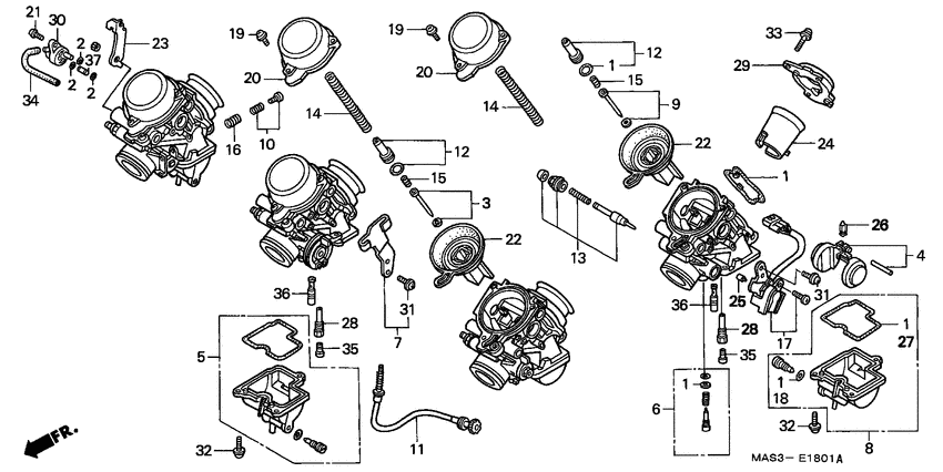 Carburetor assy