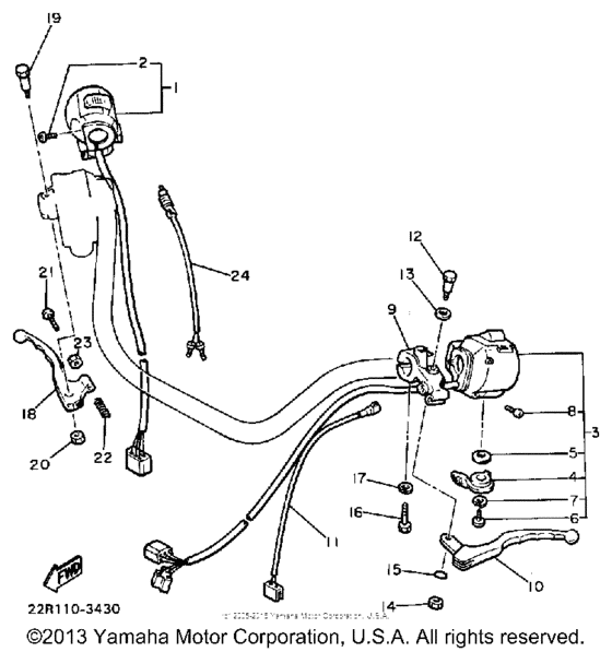 Handle switch-lever
