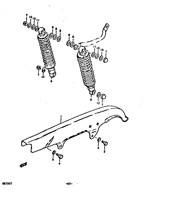Chain case - shock absorber