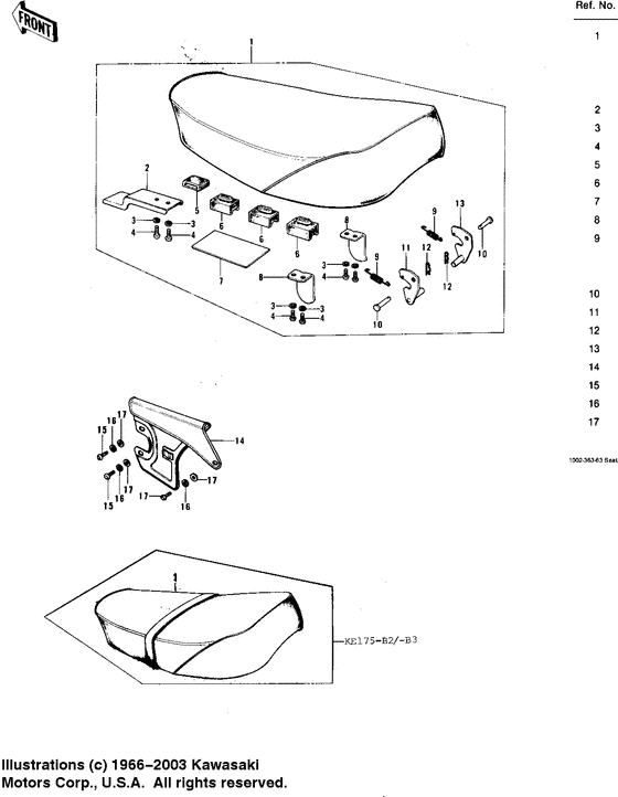 Seat/chain cover
