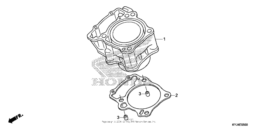 CBR250R Цилиндры