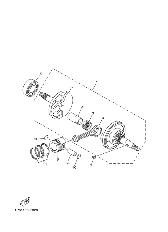 Crankshaft & piston