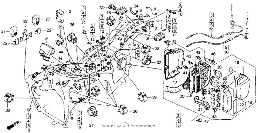 Wire harness (a/se)