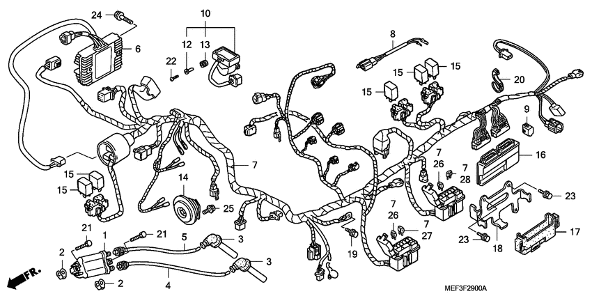 Harness wire