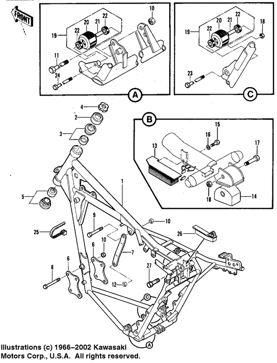 Frame/frame fittings