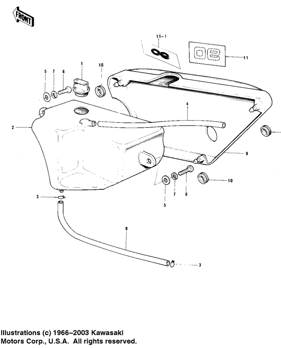 Side cover/oil tank