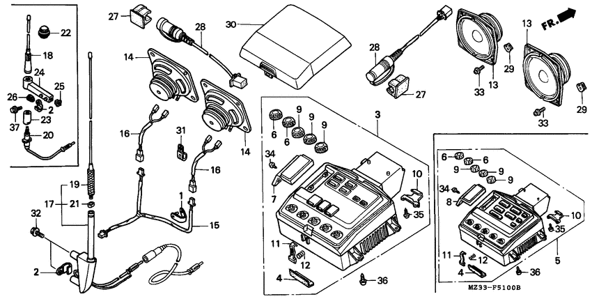 Radio cassette