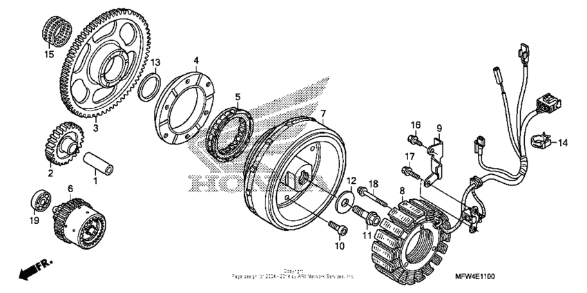 VT1300CS (ABS) Генератор