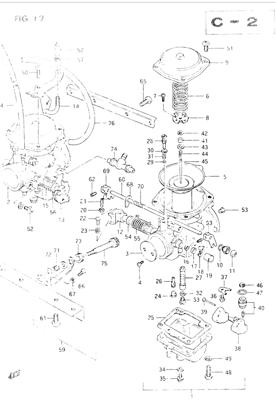 Carburetor assy