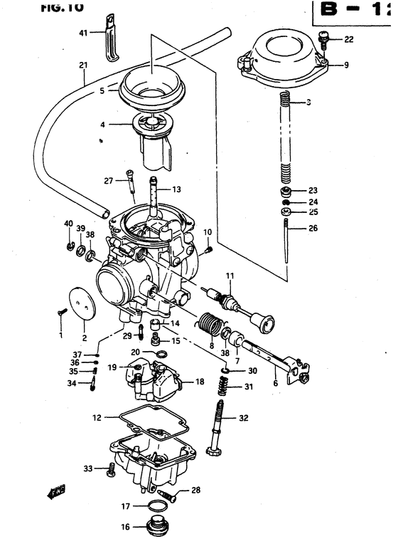 Carburetor assy