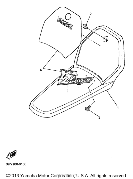 PW80K1 Переднее крыло
