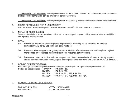 RMX50 Catalog preface