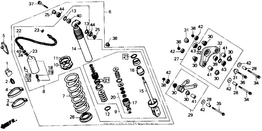 Shock absorber 85-87