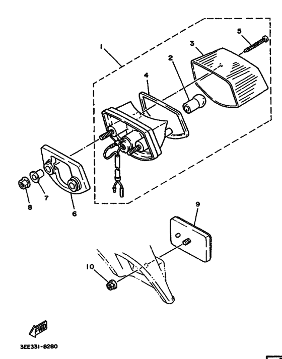 FS1 Taillight unit ass`y