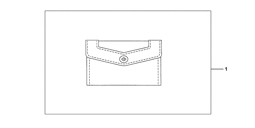 VT750C2F Leather pouch