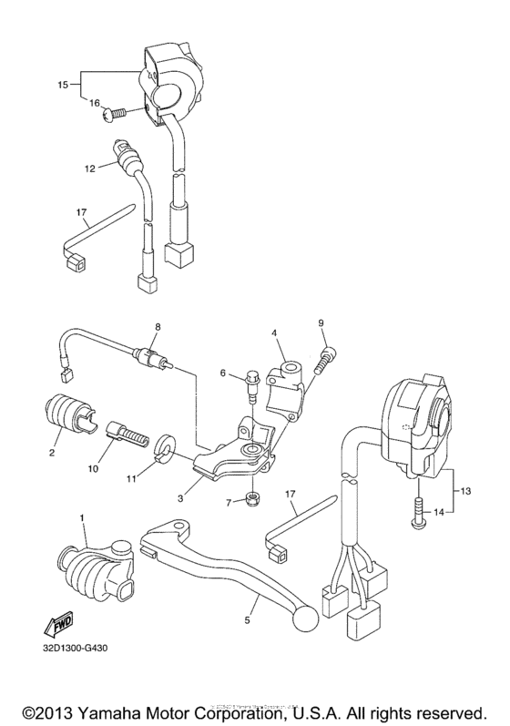 WR25XXCL Рулевые переключатели