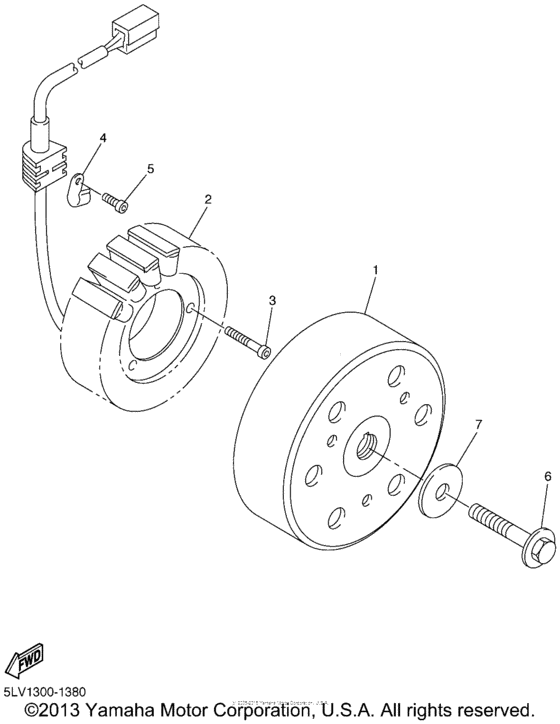 FZS1000N Генератор
