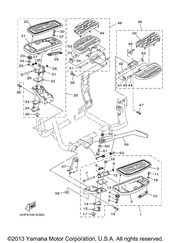 XV17ATMW Подножки