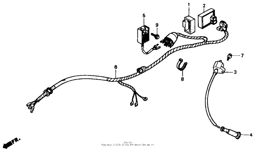Wire harness 88-92