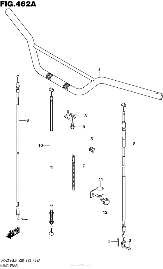 Handlebar (Dr-Z125L6 E28)