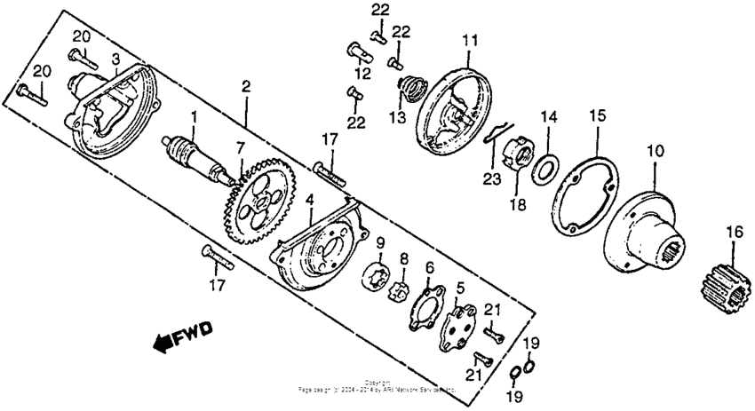 Oil pump + oil filter