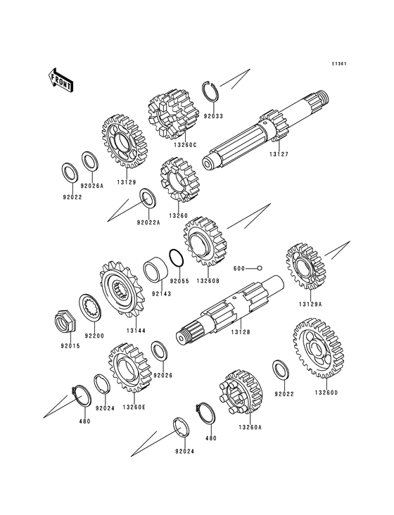 VN800 Трансмиссия