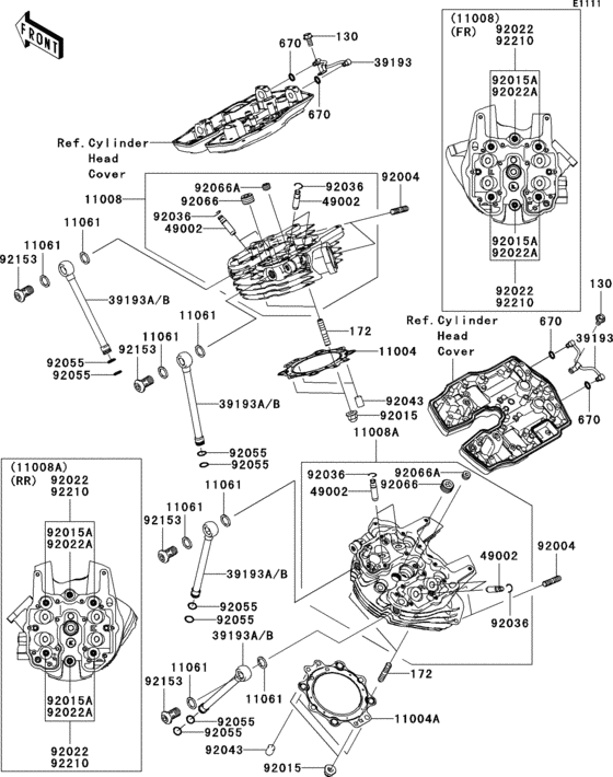 VN2000 Головка цилиндров