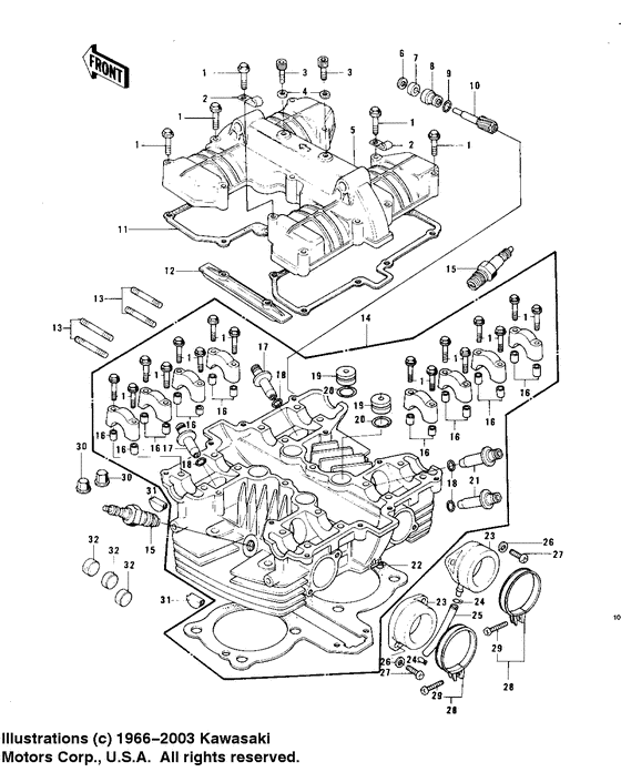 Cylinder head/cover