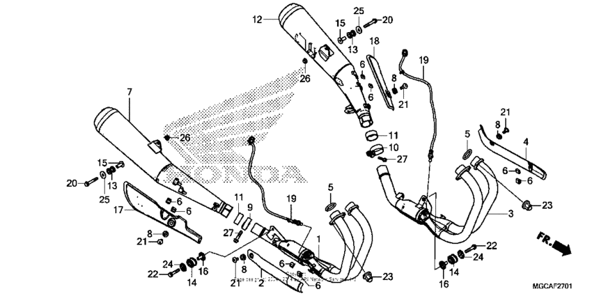 Exhaust muffler (2)