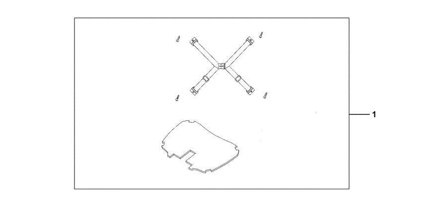 FJS400 (ABS) Kit mat and strap
