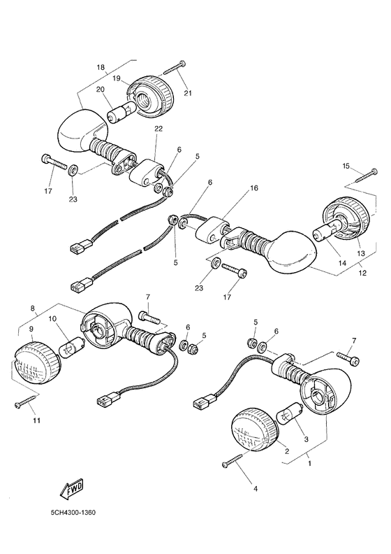 TT600RE Flasher light 2