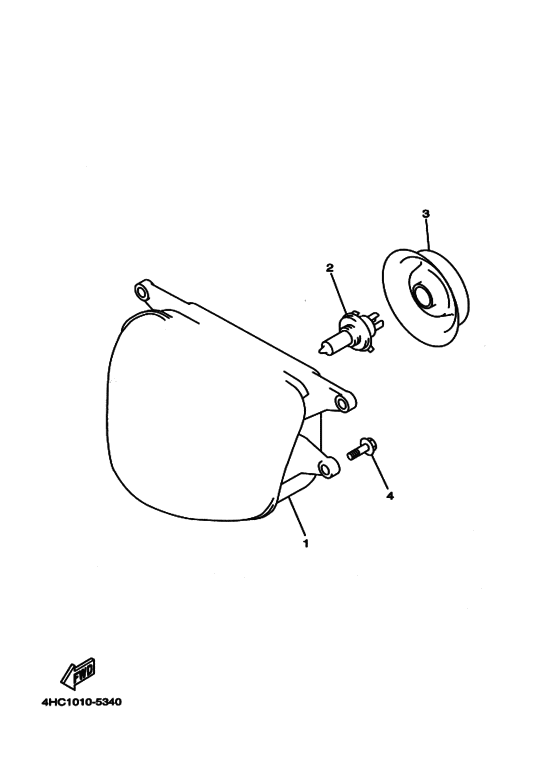 YP250 ﾍﾂﾄﾞﾗｲﾄ