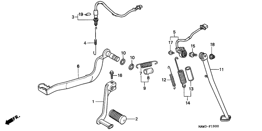 Pedal/stand